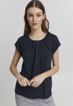 OXMO Bjalla - Camiseta Estampada - Darkblue