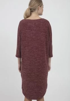 OXMO Oxbinala - Vestido De Punto - Chocolate Truffle Melange -Oxmo Ventas 0a9c336500a142c29dea379bbd610443