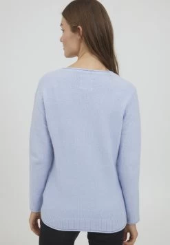 OXMO Oxilva - Jersey De Punto - Brunnera Blue Melange -Oxmo Ventas 12485456248b41e782da586e7297ccd4