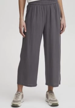 OXMO Oxelisabeth - Pantalones - Blackened Pearl