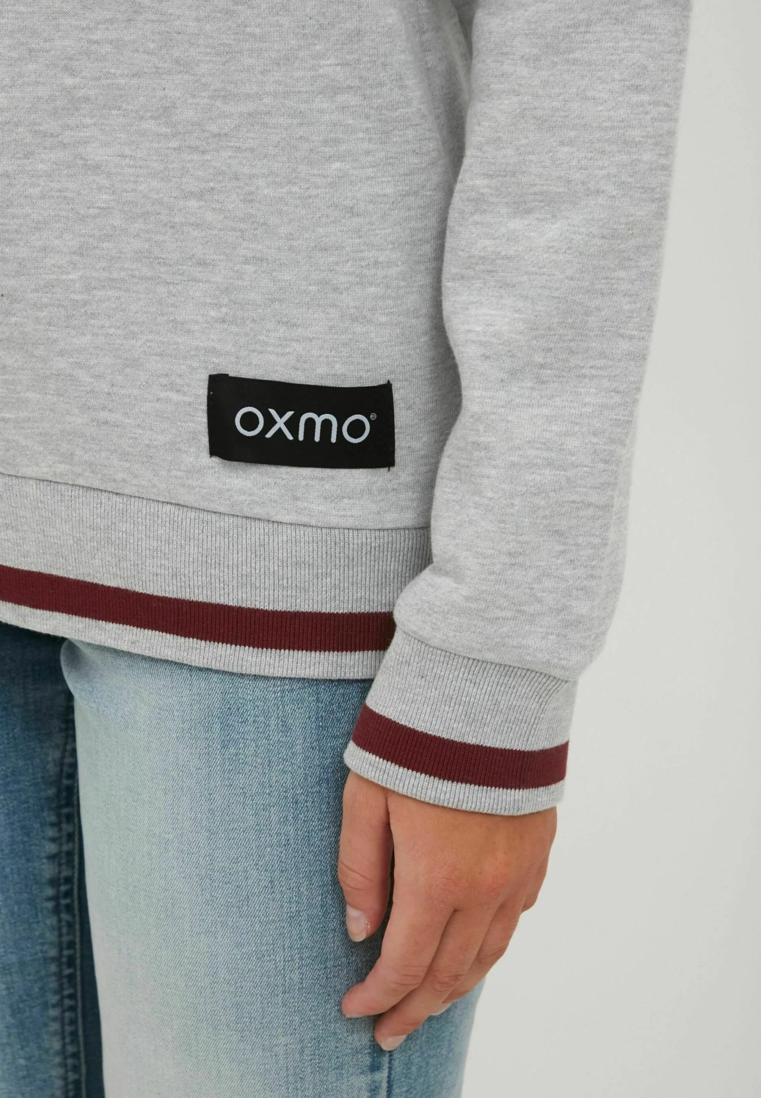 OXMO Oxomaya - Sudadera - Wine Red 5 OXMO Oxomaya - Sudadera - Wine Red - Imagen 5