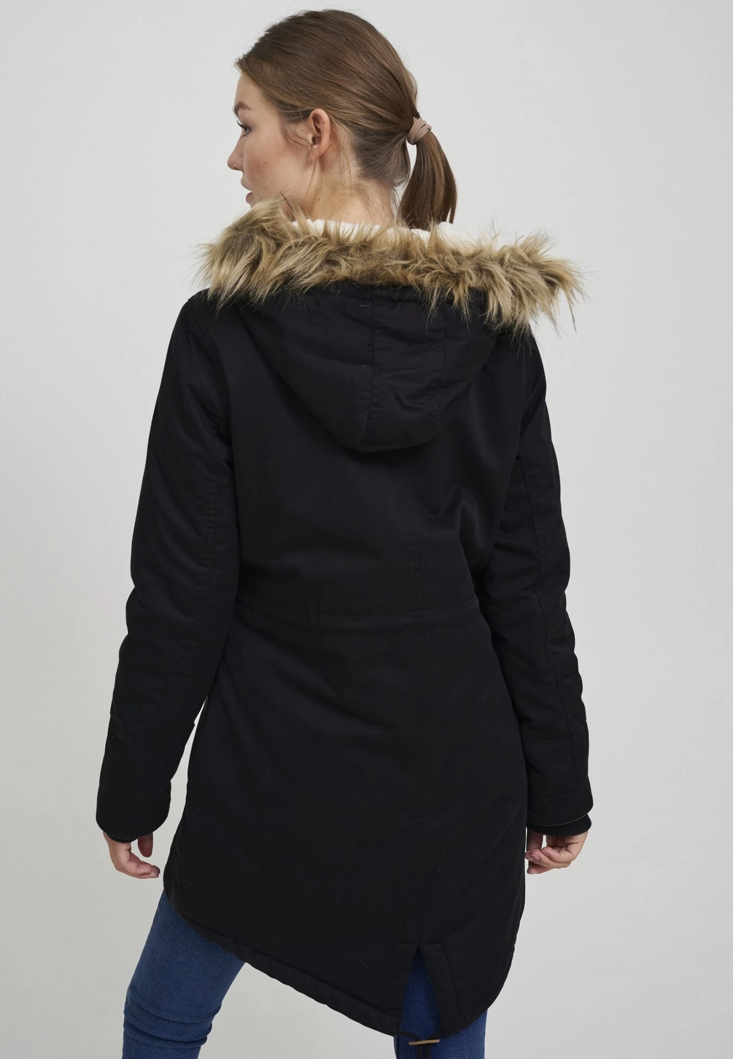 OXMO Oxanna - Parka - Black 3 OXMO Oxanna - Parka - Black - Imagen 3