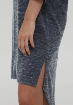 OXMO Oxbinala - Vestido De Punto - Total Eclipse Melange -Oxmo Ventas 2bacad559f64403fae3ea0b8122a770e