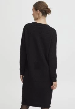 OXMO Oxmilika - Vestido De Punto - Black -Oxmo Ventas 2d1764dcc50b4320b12310e290f1c81c