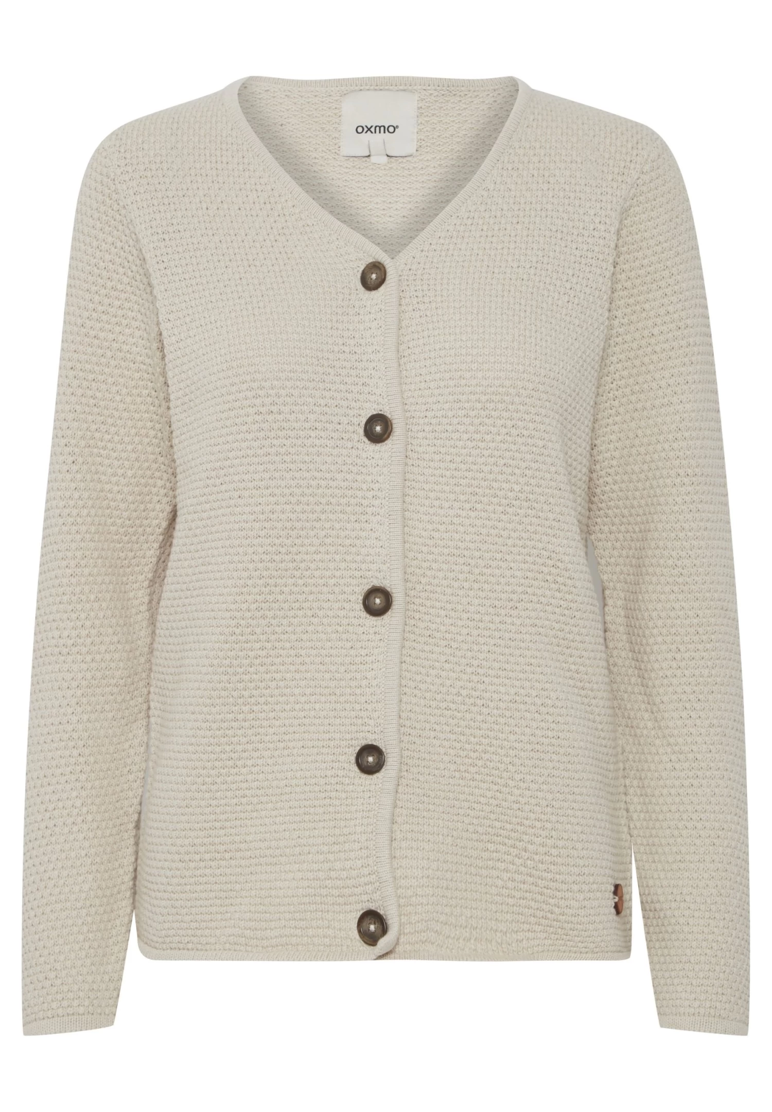 OXMO Oxhelga - Chaqueta De Punto - Oatmeal 6 OXMO Oxhelga - Chaqueta De Punto - Oatmeal - Imagen 6