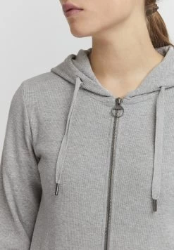 OXMO Oxlova - Sudadera Con Cremallera - Light Grey Melange -Oxmo Ventas 2de0fc84122c4f419e7b6a0abd1af67d