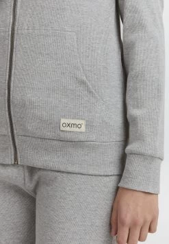 OXMO Oxlova - Sudadera Con Cremallera - Light Grey Melange -Oxmo Ventas 32133ee601724635bdb02ce07ac05f08