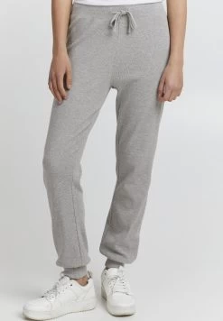 OXMO Liz - Pantalones Deportivos - Light Grey Melange