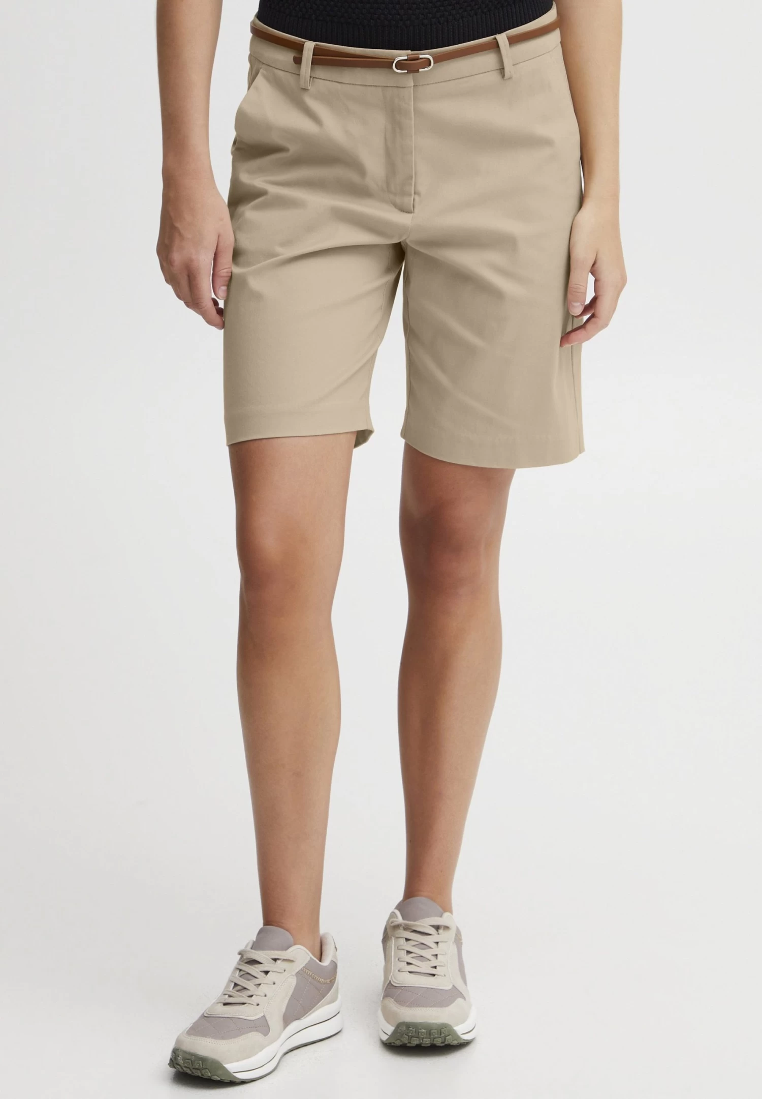 OXMO Oxdaney Sh - Shorts - Beige 1 OXMO Oxdaney Sh - Shorts - Beige