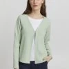 OXMO Jonia - Chaqueta De Punto - Frosty Green