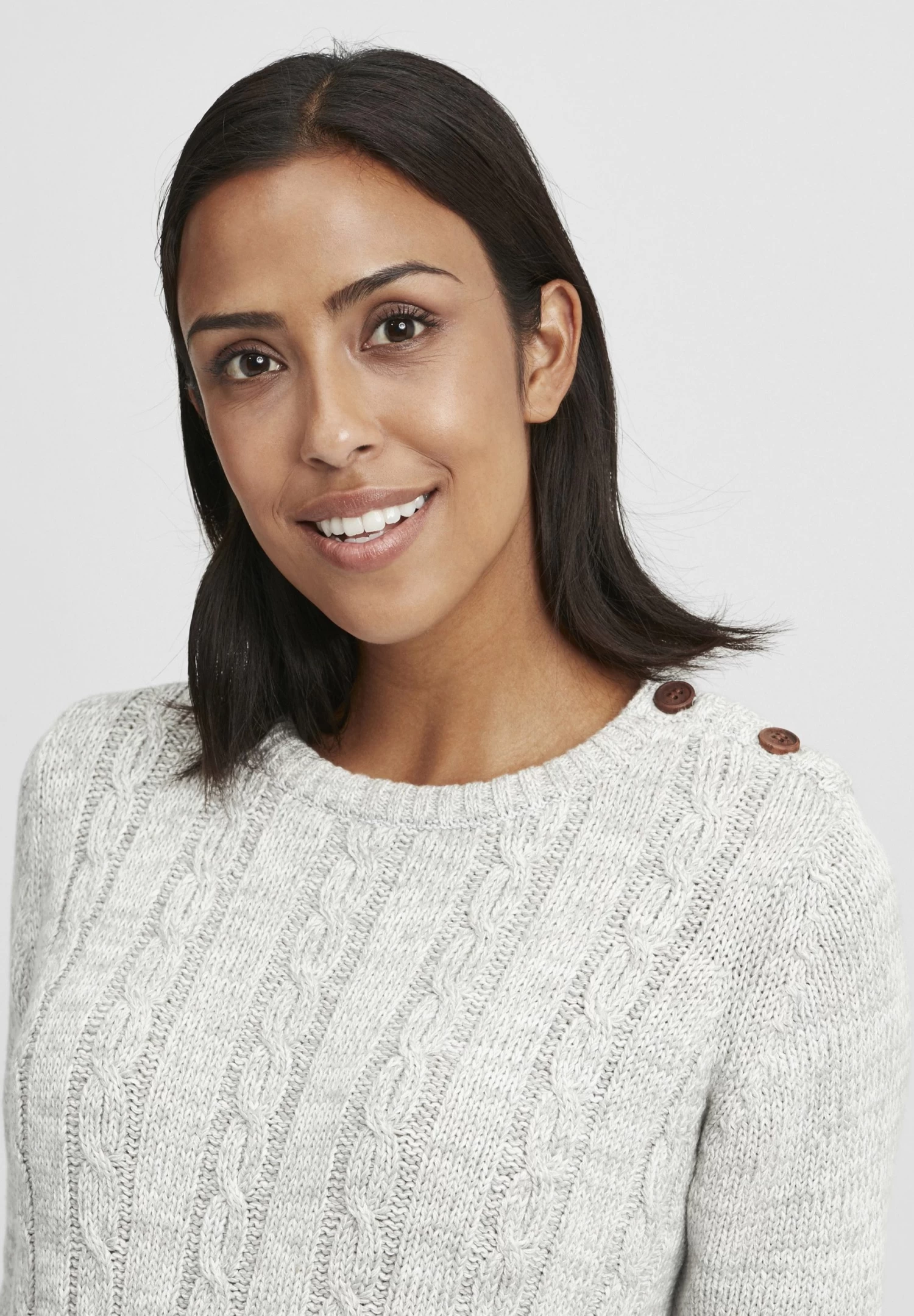 OXMO Oxphia - Jersey De Punto - Lig Grey M 4 OXMO Oxphia - Jersey De Punto - Lig Grey M - Imagen 4