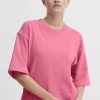 OXMO Oxsafina - Camiseta Básica - Azalea Pink
