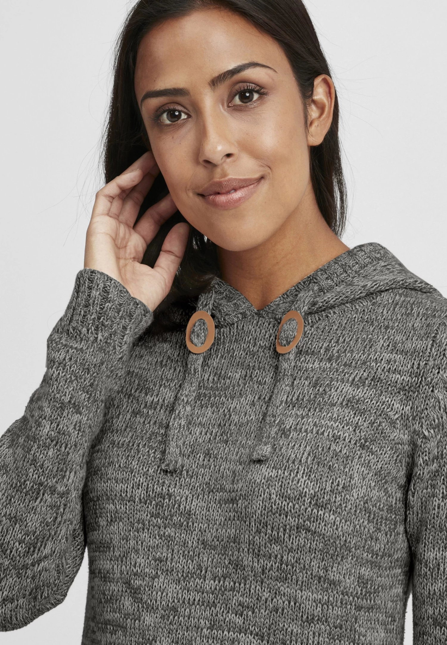 OXMO Oxphilla - Jersey De Punto - Dark Grey 4 OXMO Oxphilla - Jersey De Punto - Dark Grey - Imagen 4