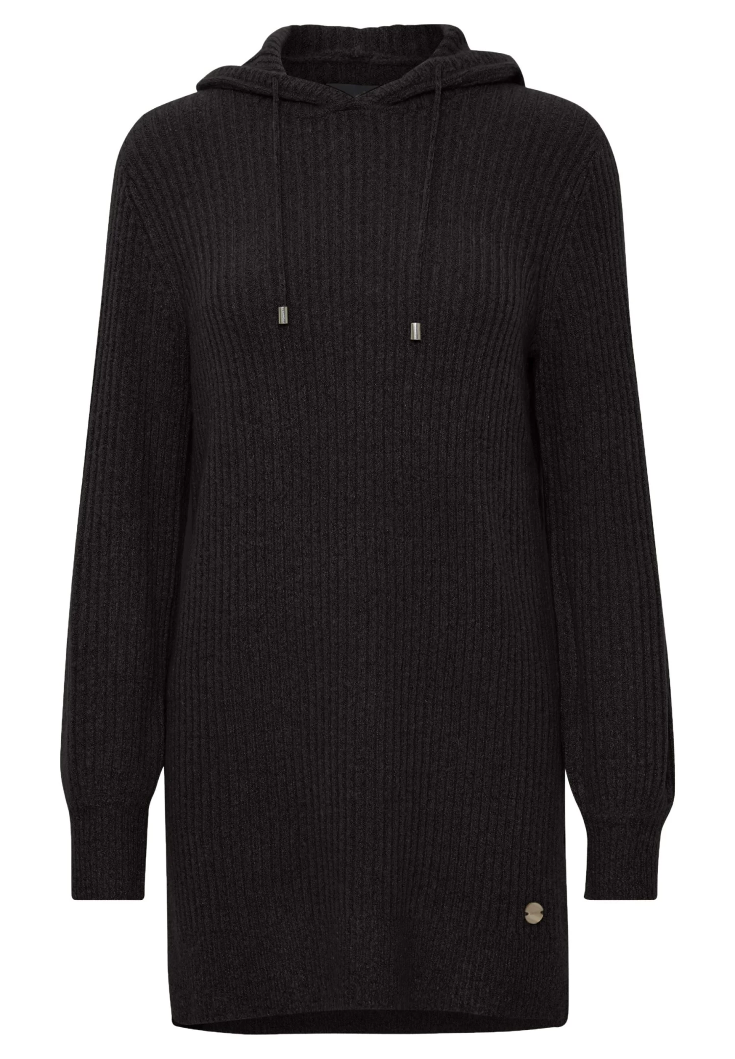 OXMO Oxnorma - Jersey Con Capucha - Black Melange 6 OXMO Oxnorma - Jersey Con Capucha - Black Melange - Imagen 6