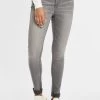 OXMO Oxlenna - Vaqueros Boyfriend - Grey Denim