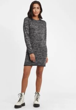 OXMO Oxdanielle - Vestido De Punto - Black