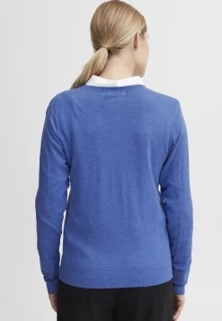 OXMO Oxhelene - Chaqueta De Punto - Strong Blue Melange 8 OXMO Oxhelene - Chaqueta De Punto - Strong Blue Melange -Oxmo Ventas 5fcbc592a0c14aa6b2bb93b493621506