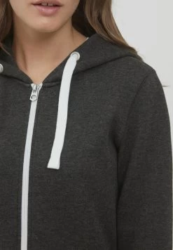 OXMO Oxolinda - Chaqueta De Punto - Dark Grey Melange -Oxmo Ventas 64020a83f0d0421b99a205bd1617642e