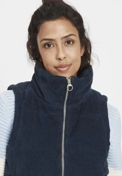 OXMO Oxvidema - Chaleco - Dress Blues -Oxmo Ventas 67b9c4ccda2b4ab78664894614d038fc