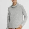 OXMO Oxbelma - Jersey Con Capucha - Light Grey Melange