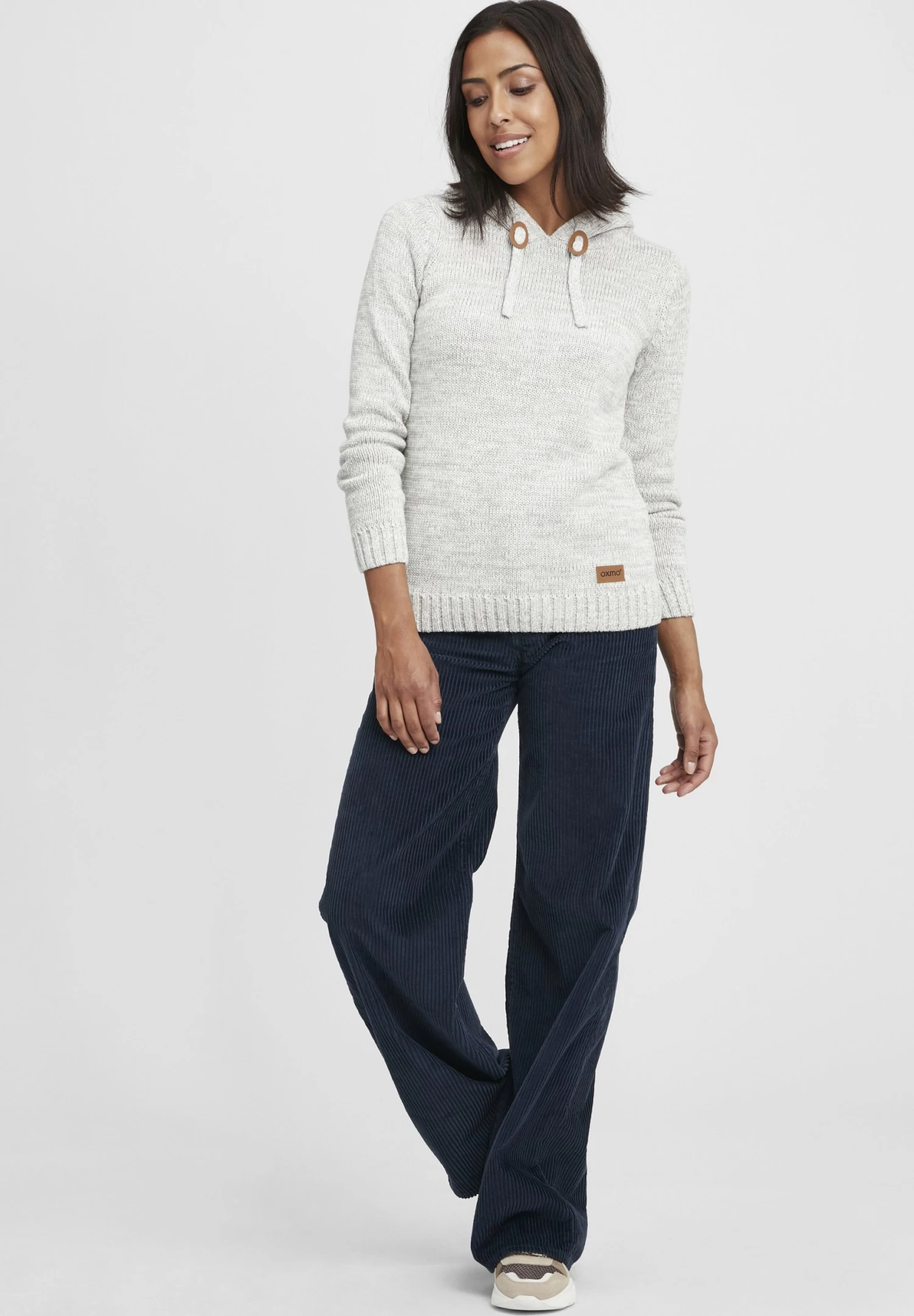 OXMO Oxphilla - Jersey De Punto - Lig Grey M 2 OXMO Oxphilla - Jersey De Punto - Lig Grey M - Imagen 2