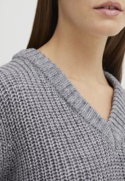 OXMO Nanny - Jersey De Punto - Medium Grey Melange -Oxmo Ventas 705ac98d86324defb60200b61c1befa1