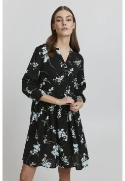 OXMO Vestido Informal - Black Mix