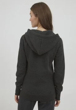 OXMO Oxolinda - Chaqueta De Punto - Dark Grey Melange -Oxmo Ventas 775095ef818a4af49b2be5ef431e7bd4