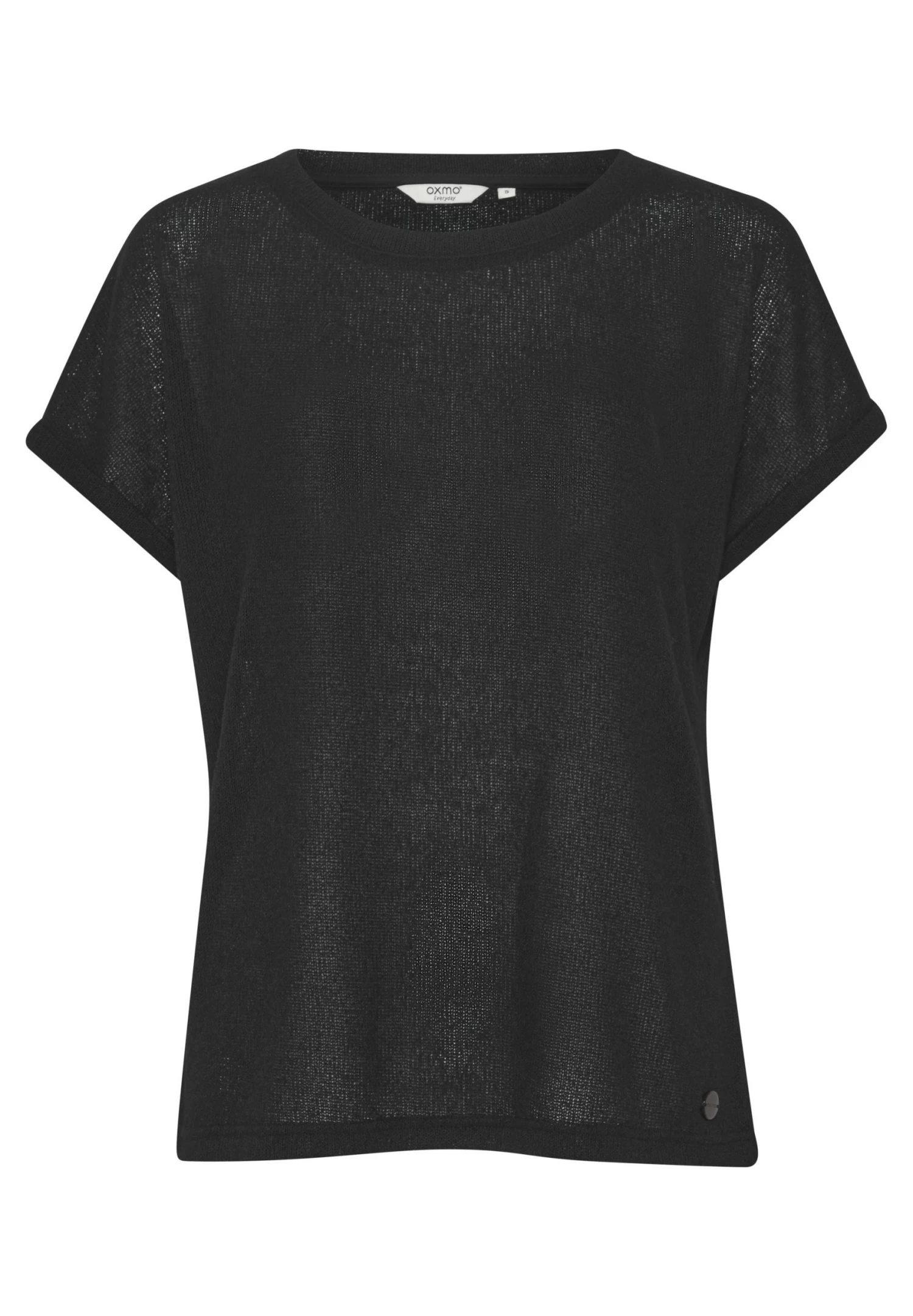 OXMO Oxkatie - Camiseta Básica - Black 6 OXMO Oxkatie - Camiseta Básica - Black - Imagen 6