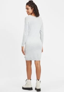 OXMO Oxella - Vestido De Punto - Lig Grey M -Oxmo Ventas 7e48f97ff53b48eea8e9b0d52a3b92d1