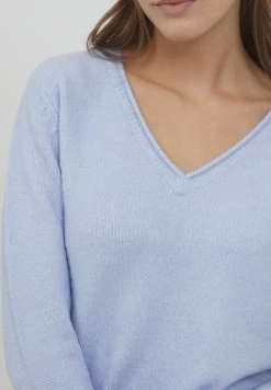 OXMO Oxilva - Jersey De Punto - Brunnera Blue Melange -Oxmo Ventas 809848f24cb343bdb1fd63e6e2471433