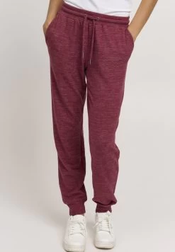 OXMO Oxbenita - Pantalones Deportivos - Wine Red Melange
