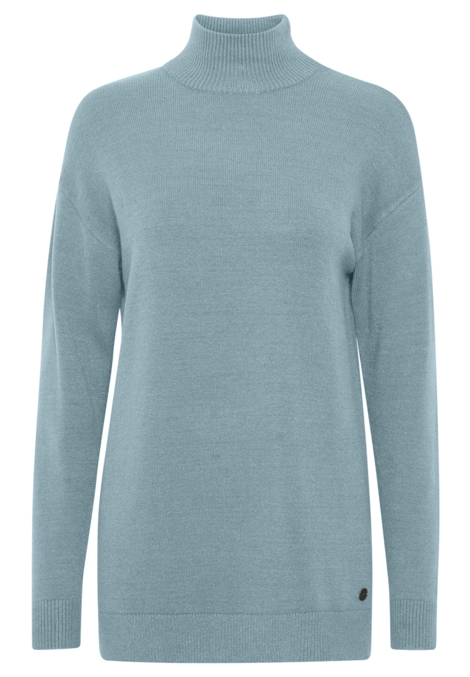 OXMO Oxratina - Jersey De Punto - Smoke Blue Melange 6 OXMO Oxratina - Jersey De Punto - Smoke Blue Melange - Imagen 6