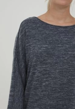 OXMO Oxbinala - Vestido De Punto - Total Eclipse Melange -Oxmo Ventas 96844d94f32d477c839ddb46df70e2a0