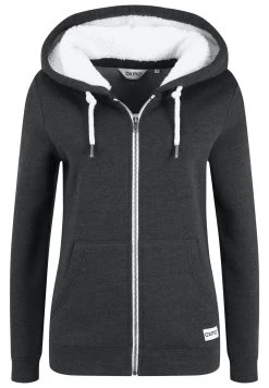 OXMO Oxbinja - Sudadera Con Cremallera - Dark Grey Melange -Oxmo Ventas 9755f81c6f99452bba933a7e29acd1d2