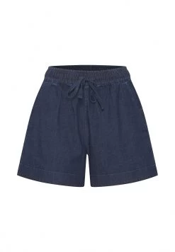 OXMO Oxlillith - Shorts Vaqueros - Dark Blue Denim -Oxmo Ventas 97681ae9f3674ad8af3bedd59af4195c