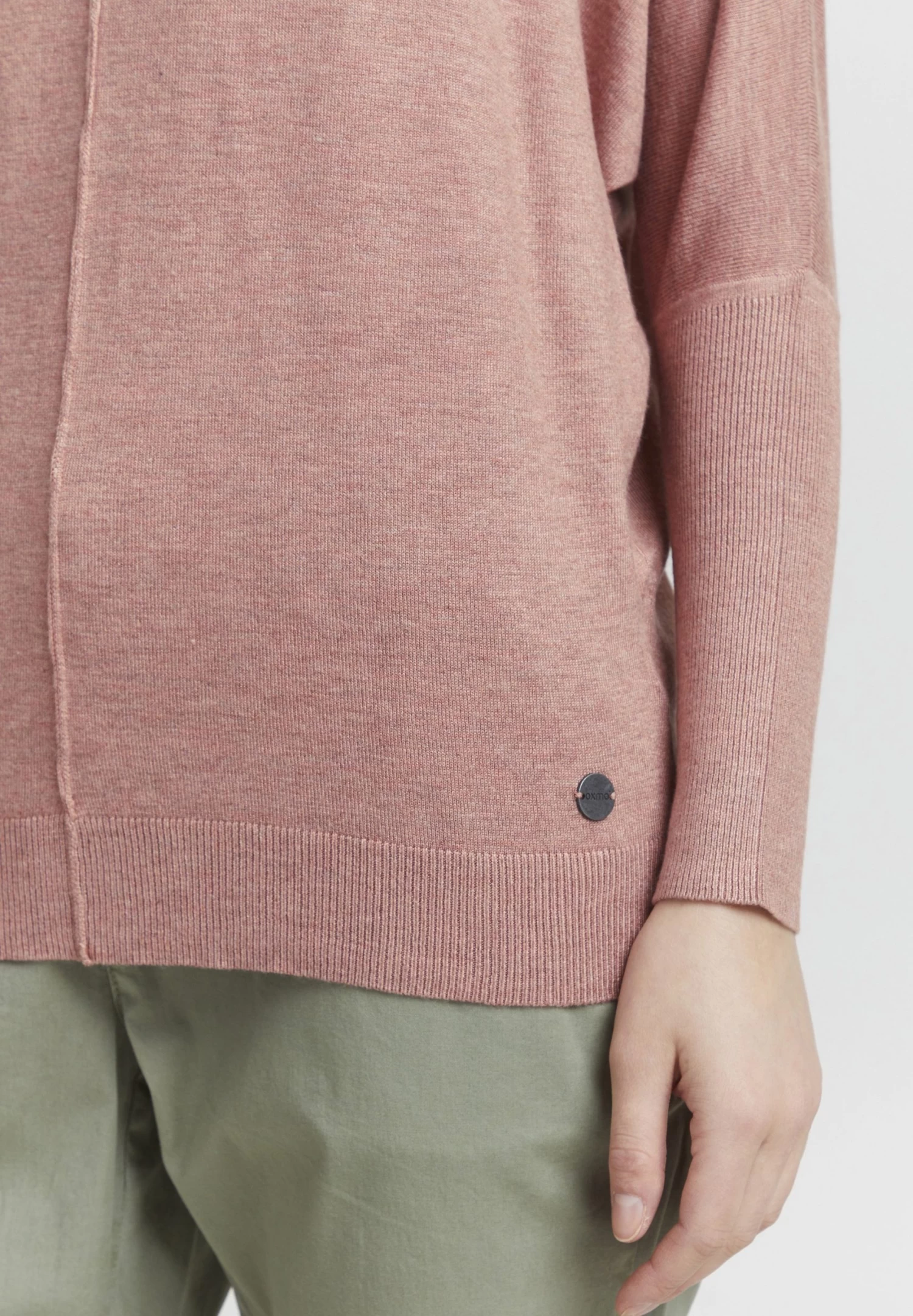 OXMO Oxherdis - Jersey De Punto - Ash Rose Melange 4 OXMO Oxherdis - Jersey De Punto - Ash Rose Melange - Imagen 4