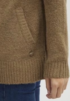 OXMO Oxsally - Chaqueta De Punto - Tannin Melange -Oxmo Ventas 9acf6ee7314045689f29b6ccaffb42bd