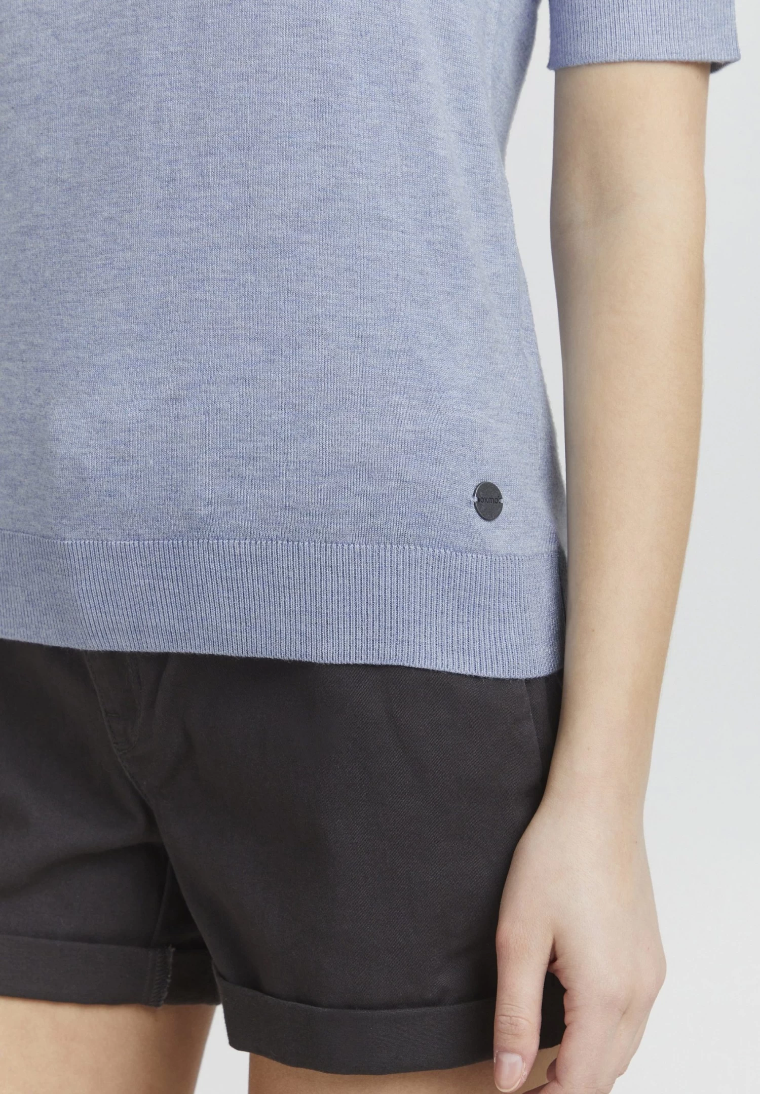 OXMO Oxhelin - Camiseta Básica - Kentucky Blue Melange 5 OXMO Oxhelin - Camiseta Básica - Kentucky Blue Melange - Imagen 5