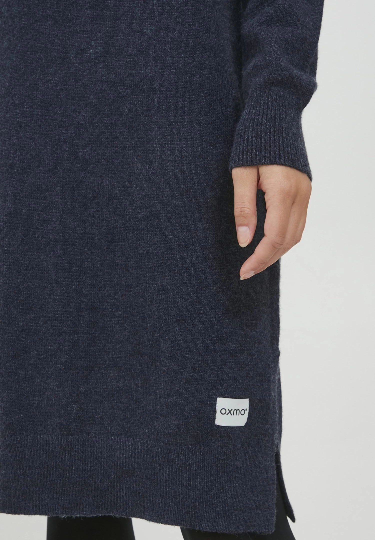 OXMO Oxmareen - Vestido De Punto - Total Eclipse Melange 5 OXMO Oxmareen - Vestido De Punto - Total Eclipse Melange - Imagen 5