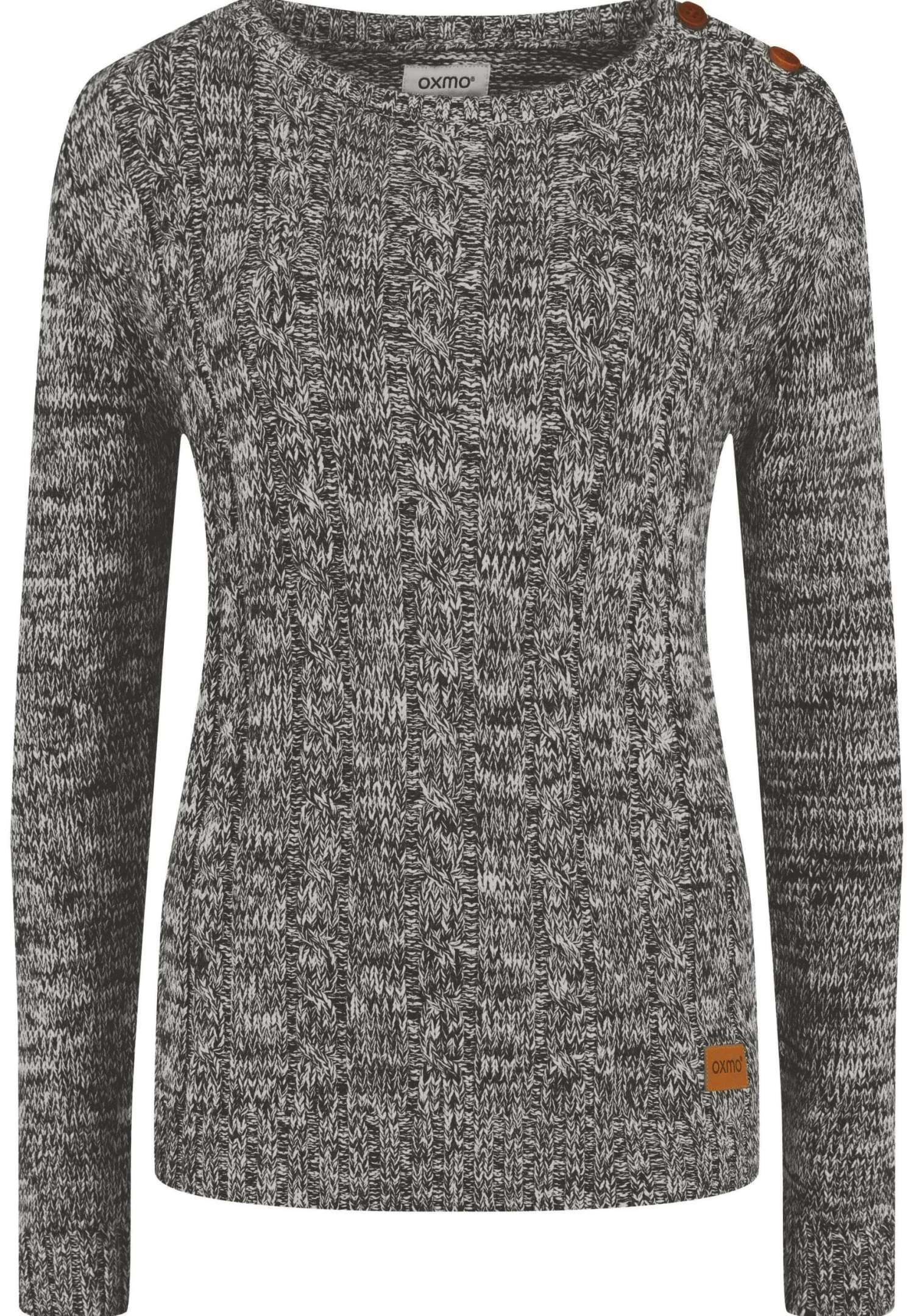 OXMO Oxphia - Jersey De Punto - Dark Grey 6 OXMO Oxphia - Jersey De Punto - Dark Grey - Imagen 6