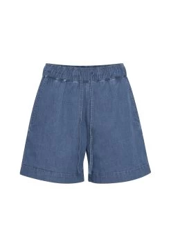 OXMO Oxlillith - Shorts Vaqueros - Mid Blue Denim -Oxmo Ventas ab8f2db0a70644b295e14892e5cee755