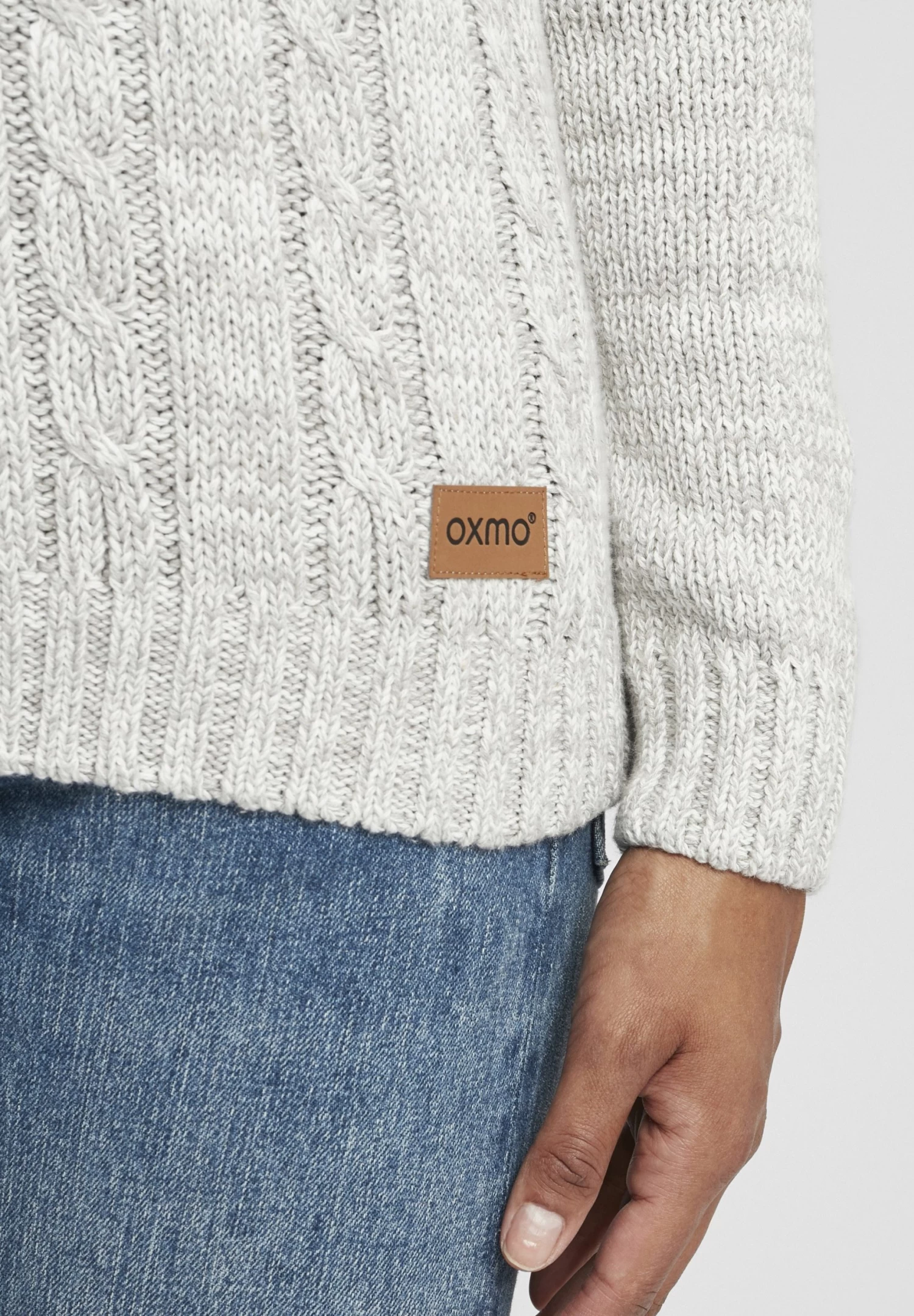 OXMO Oxphia - Jersey De Punto - Lig Grey M 5 OXMO Oxphia - Jersey De Punto - Lig Grey M - Imagen 5