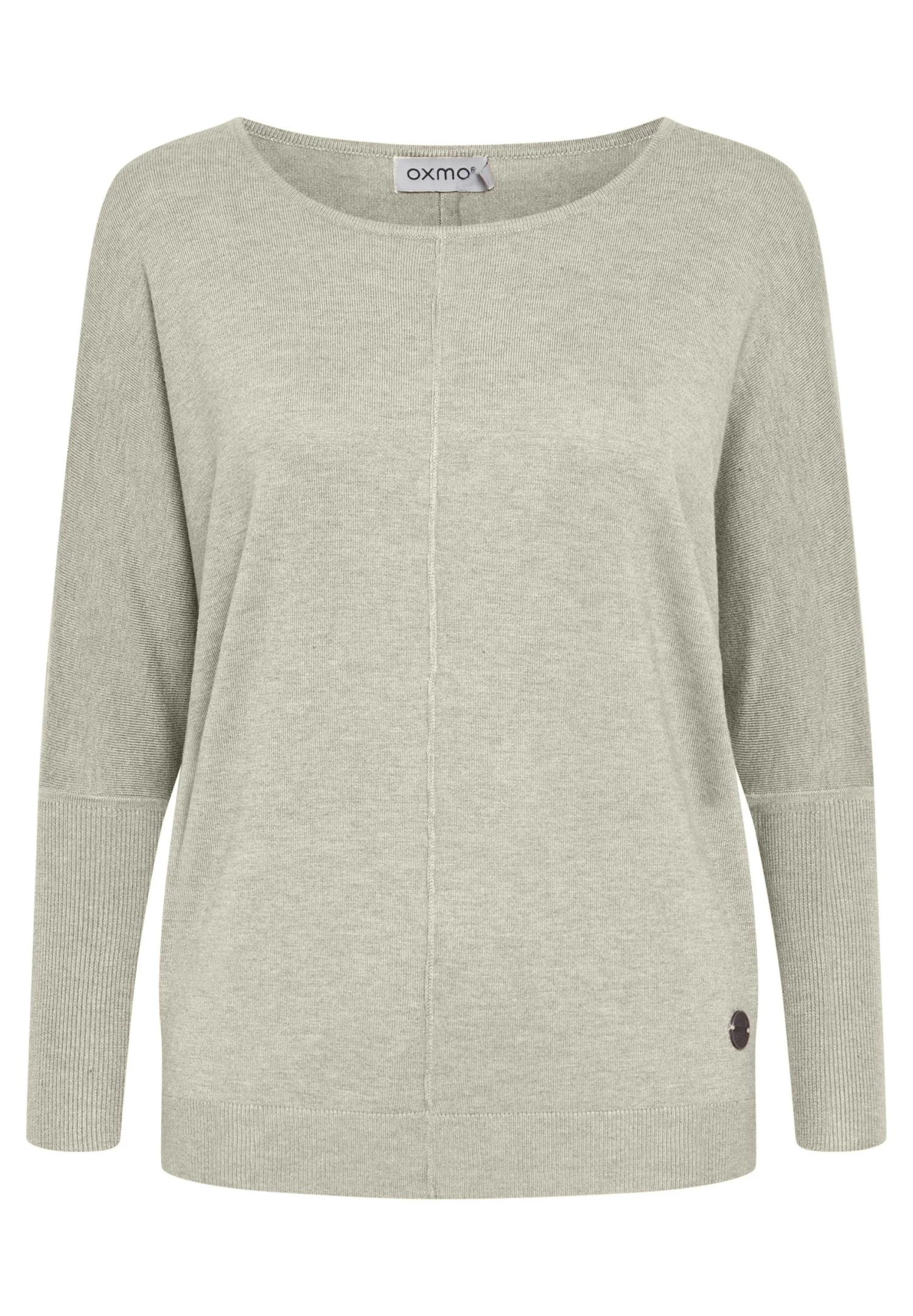 OXMO Oxherdis - Jersey De Punto - Oyster Grey Melange 6 OXMO Oxherdis - Jersey De Punto - Oyster Grey Melange - Imagen 6