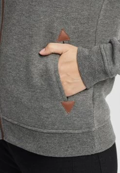 OXMO Oxvicky - Sudadera Con Cremallera - Grey Mel -Oxmo Ventas b6591e0be393415cbcb45816fab32f5c