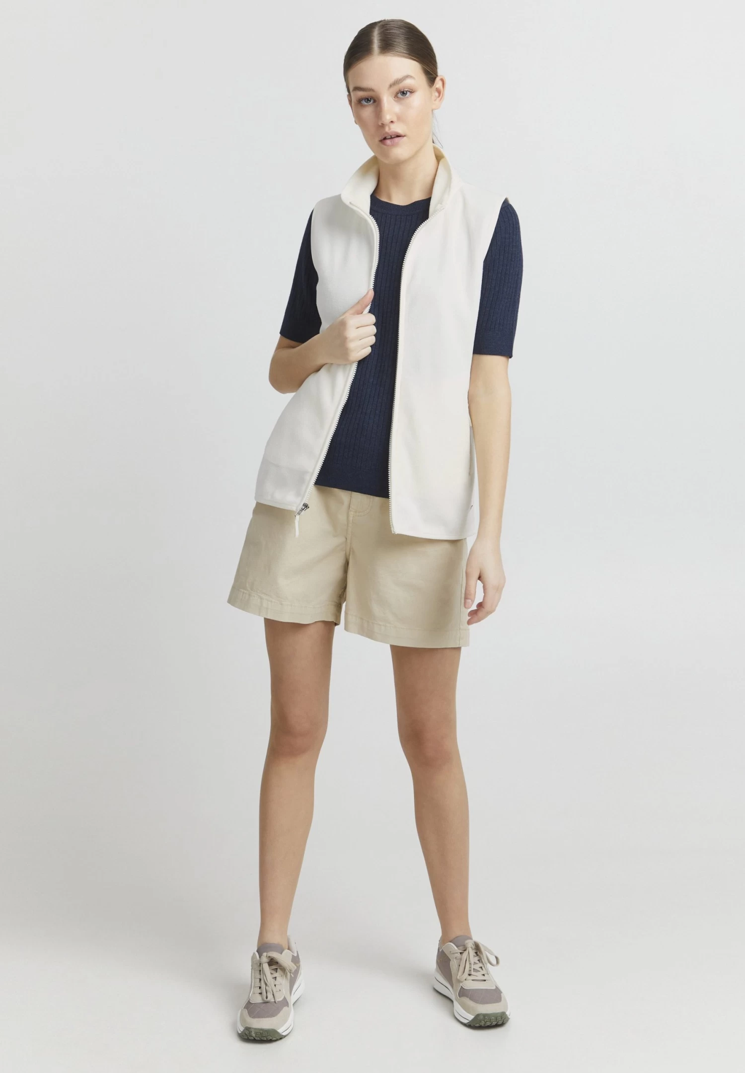 OXMO Ragnara - Chaleco - Cloud Dancer 2 OXMO Ragnara - Chaleco - Cloud Dancer - Imagen 2