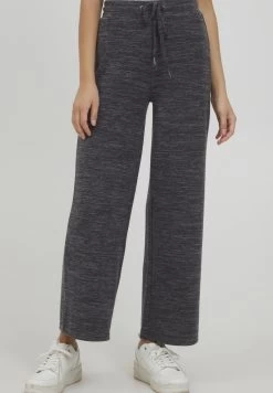 OXMO Oxberenice - Pantalones Deportivos - Dark Grey Melange