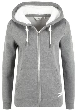 OXMO Oxbinja - Sudadera Con Cremallera - Grey Melange -Oxmo Ventas bbd6ada6d8384e739e99cb5a1d58c765