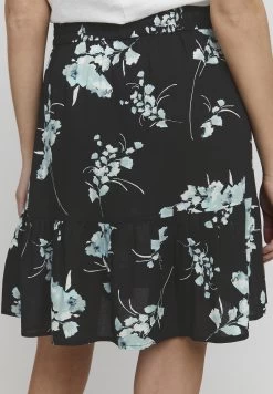 OXMO Oxeira - Falda Acampanada - Black Mix -Oxmo Ventas bd90ea1505374324a3a86302761c795b