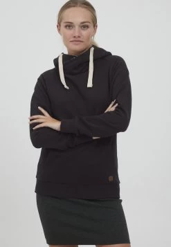 OXMO Oxjulia - Jersey Con Capucha - Black Teddy